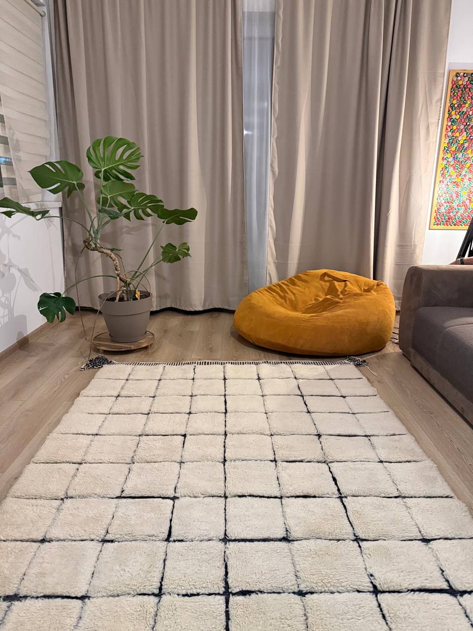 Idraren - Handcrafted Moroccan Wool Rug