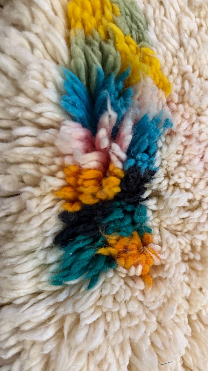 Izouran - Reversible Handcrafted Moroccan Wool Rug