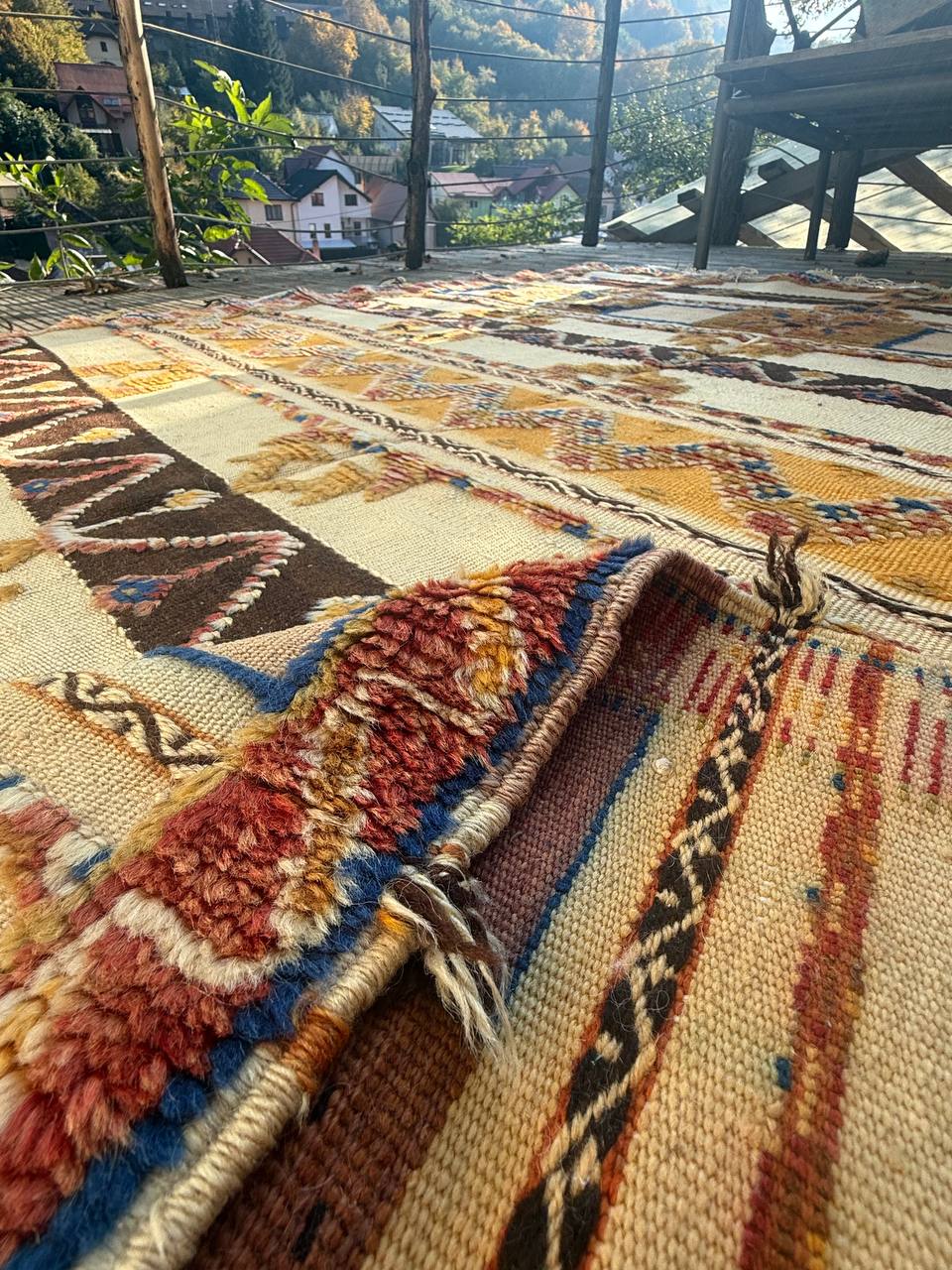 Tafukt - Vintage Handcrafted Moroccan Wool Rug - 200x140